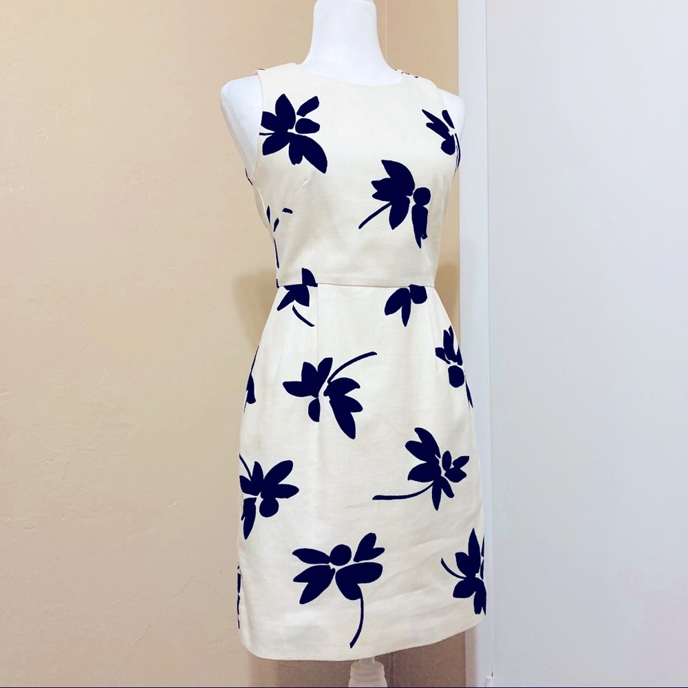 J. Crew Floral Statement Sheath Dress